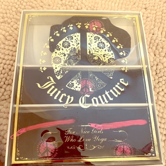 Juicy Couture Accessories - Juicy Couture -Yoga workout wrist arm Headband set